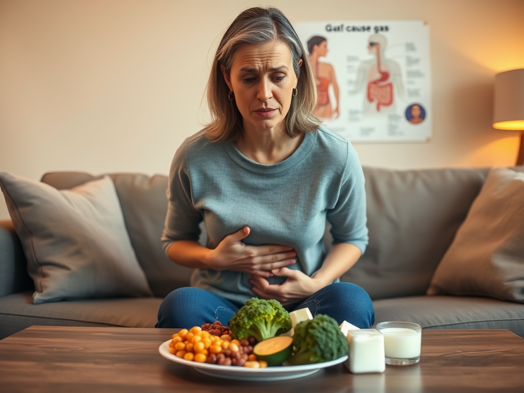 Conditions that cause gas, pains, and bloating