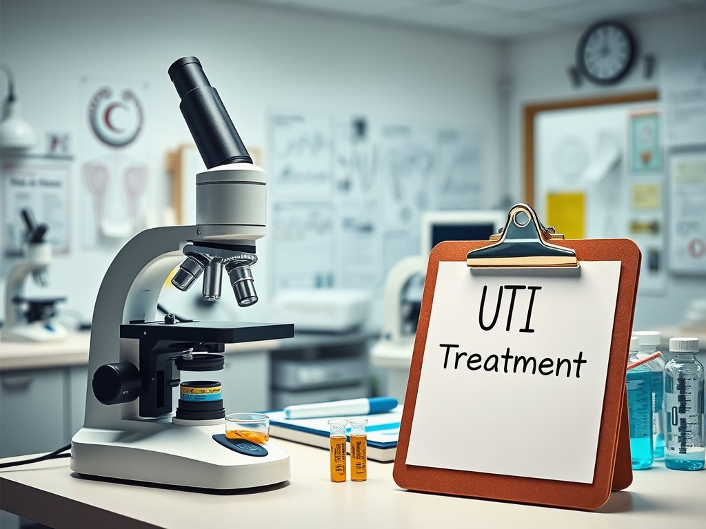 What are the common treatments for urinary tract infections (UTIs)