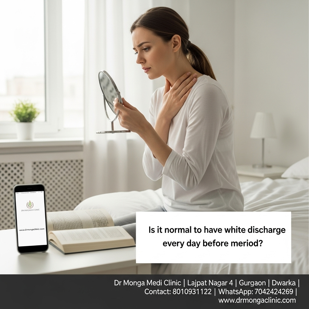 is it normal to have white discharge everyday