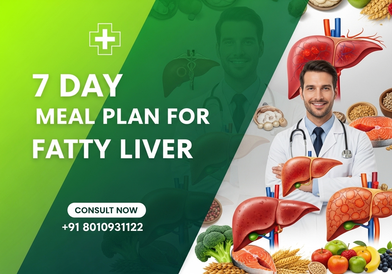 7 Day Meal Plan for Fatty Liver​